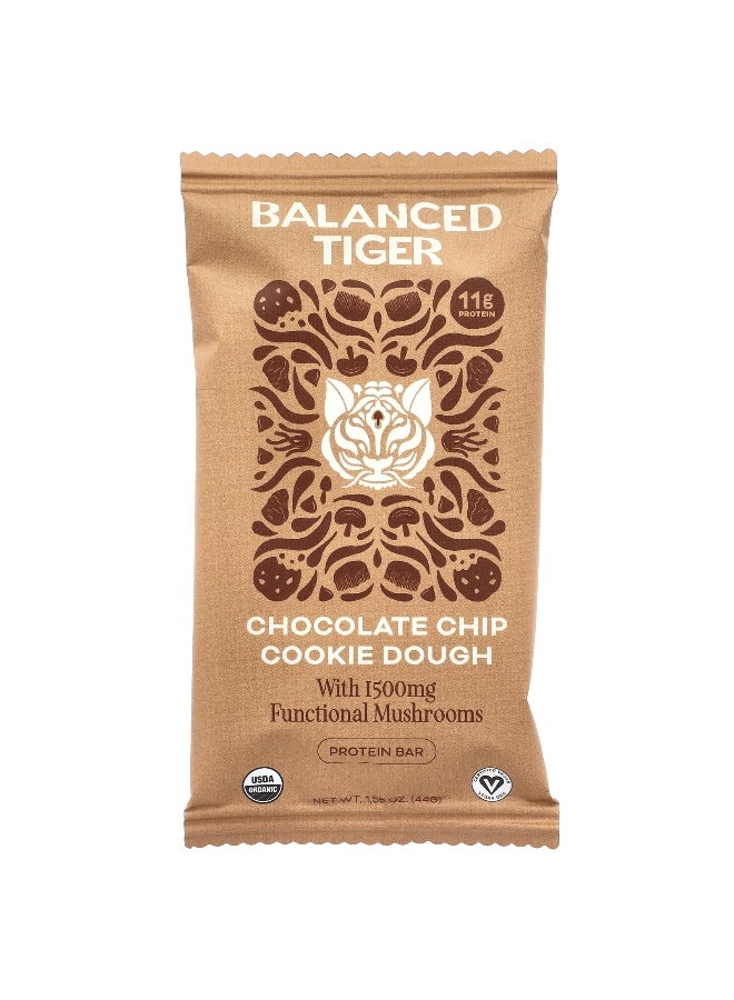 Balanced Tiger Balanced Tiger, Protein Bar, Chocolate Chip Cookie Dough, 12 Bars, 1.55 oz (44 g) Each - Image 3