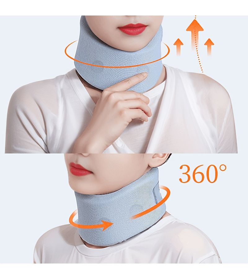 Neck Protection Pressure Relief Pillow 1pc for Home Office Travel Car Airplane - Image 4
