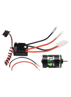 Thoraya Motor ESC Combo Bidirectional Bearing Anti Interference Low Noise Universal High Torsion 540 Brushed Motor 60A ESC for Crawler DIY Modification 45T  - Image 1
