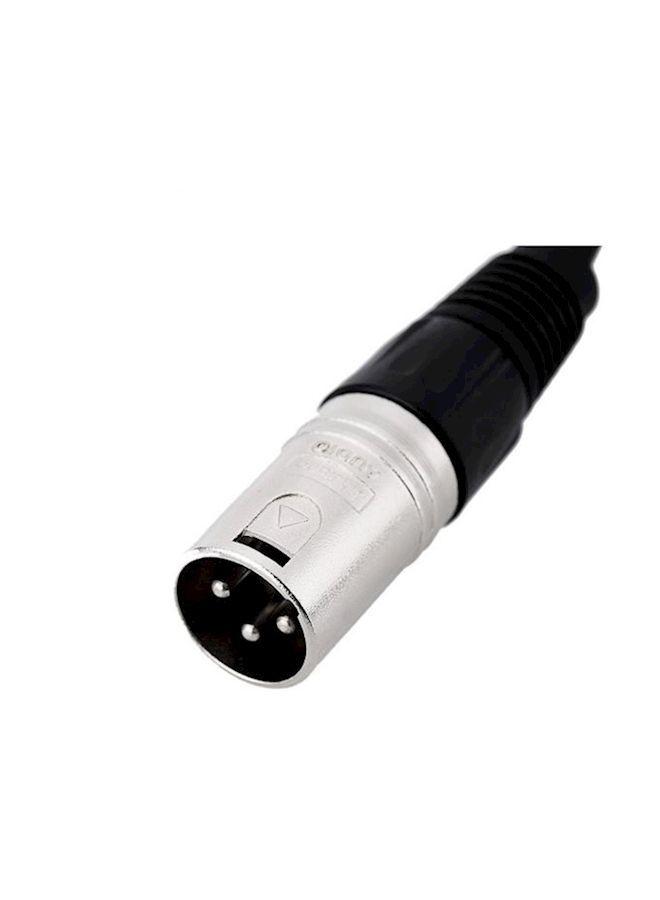 NIBEMINENT Female To Male Cable Wire For Microphone Mixer Black  - Image 5