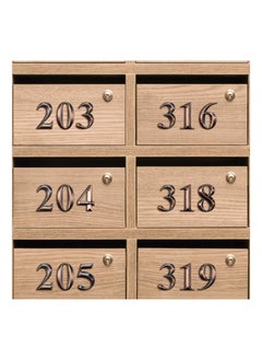 Excefore 3D Mailbox Numbers 0-9 Self-Adhesive 2 Inch Address Number Stickers | Waterproof and Durable | Easy to Install | Ideal for Home, Office, and More (Bronze,10 Pieces)  - Image 4