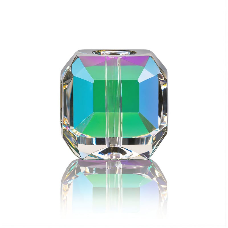 4mm AB Crystal Cube Beads For Women DIY Handmade Trendy Fashion Jewelry Making Beads - Image 1