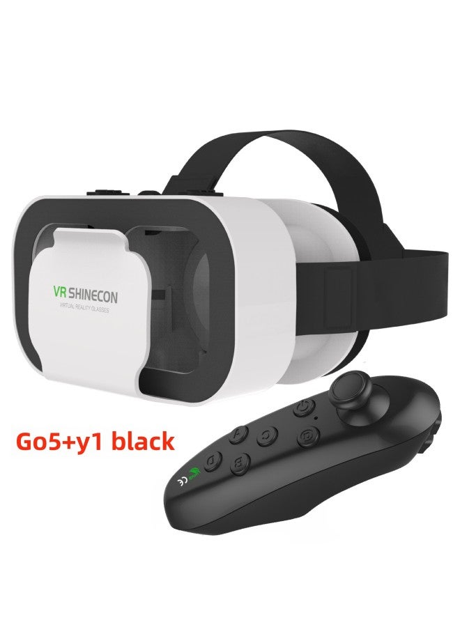 Direct VRSHINECONG05a Thousand Magic 5 Generation Mini Gift 3D Magic Mirror Vr Virtual Reality Glasses-Color:Thousand Magic G05a Y1 Black  - Image 1