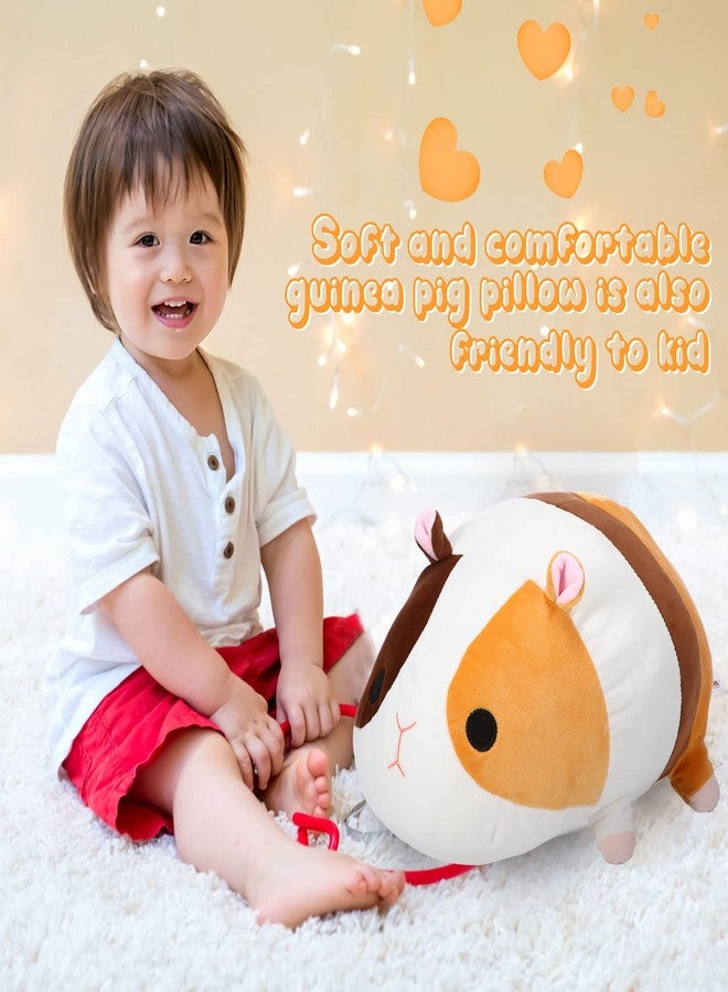Sosation Guinea Pig Stuffed Animal, 16 Inch Plush Doll, Toy Figure, Soft Throw Pillow, Birthday Gift for Relatives Friend Boys Girls - Image 4