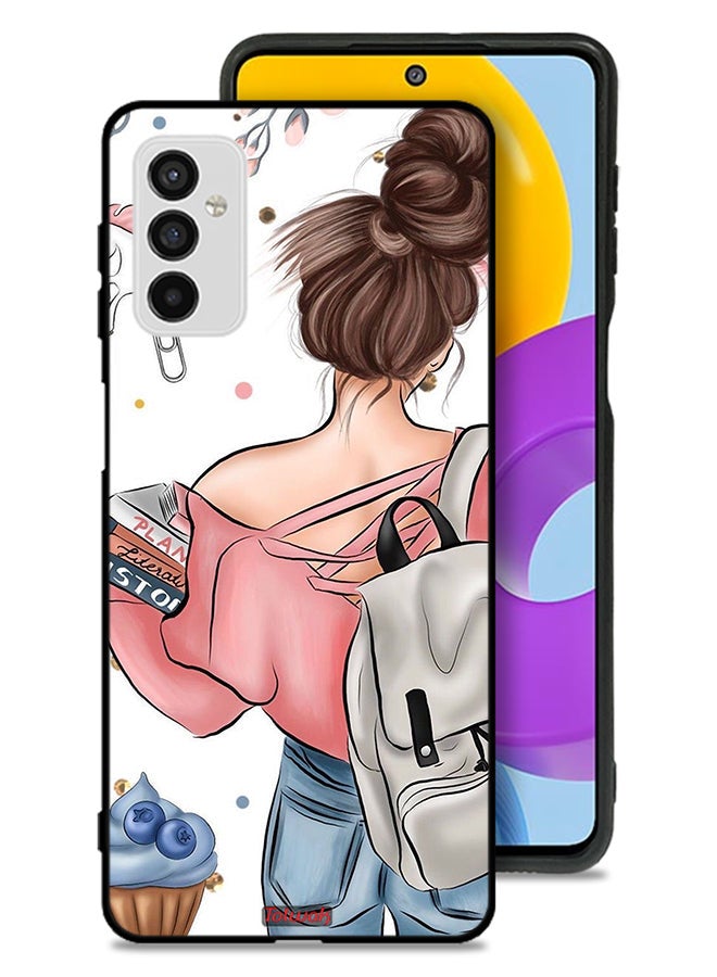 Tolwak Samsung Galaxy M52 5G Protective Case Cover Books In Hands - Image 1