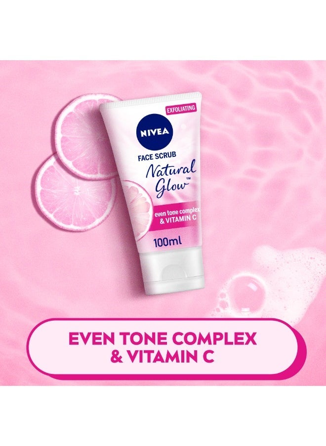 Nivea Natural Glow Vitamin C Face Wash 100g - Image 2