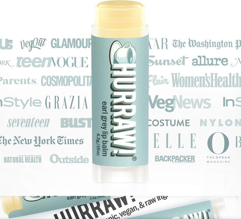 Hurraw! Earl Grey Lip Balm - Organic, Vegan, and Cruelty-Free Moisturizer - Image 5