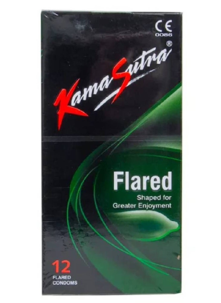 Kamasutra واقيات ذكرية متوهجة- 12 عبوة 