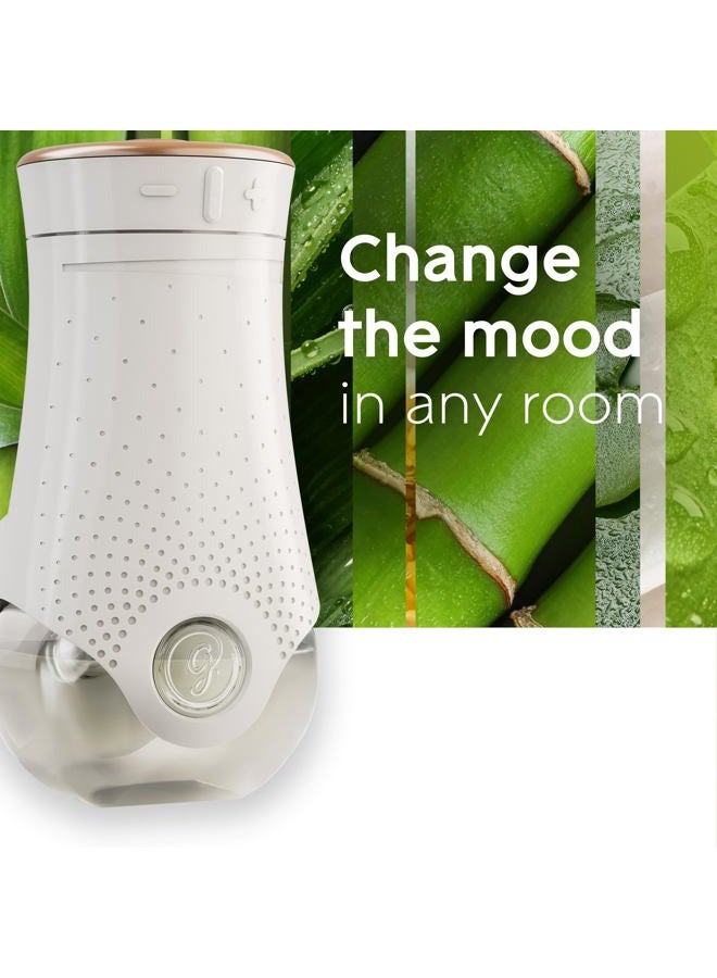 Glade PlugIns Refills Air Freshener, Scented and Essential Oils for Home and Bathroom, Bamboo & Bliss, 3.35 Fl Oz, 5 Count - Image 2