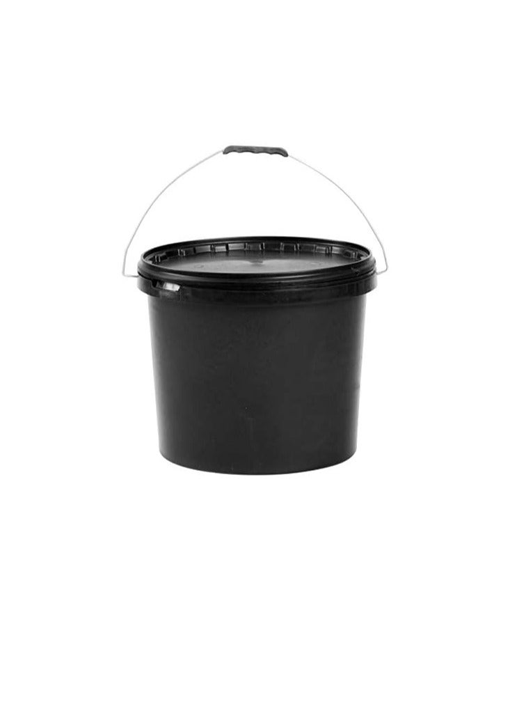 Beorol ABS Bucket with Lid and Flexible Metal Handle for Bricklayers Gardeners Hobby Painters 18L - Image 2