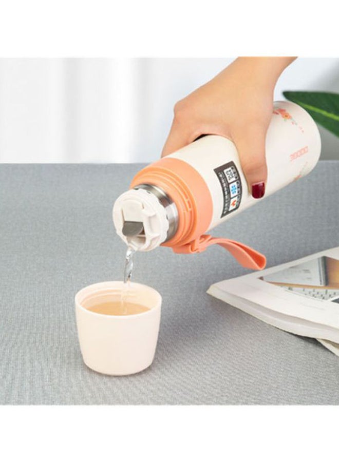 إسكدنيا ترمس محمول بيج / وردي - Image 4