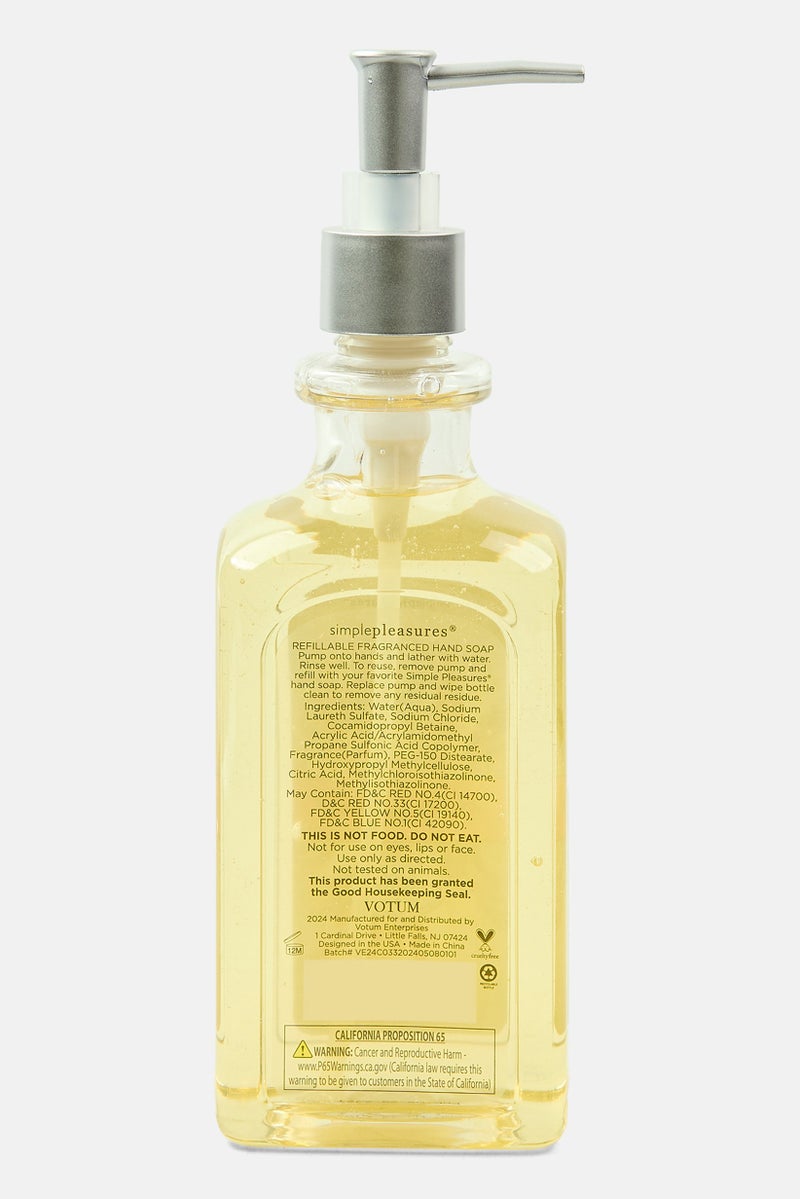 simple pleasures Honey And Almond Scented Hand Soap 530 ml - Image 2