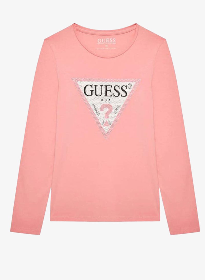 GUESS Youth Graphic Crew Neck T-Shirt - Image 1