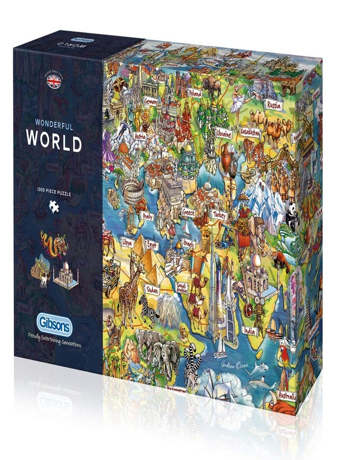 Gibsons Puzzle: 1000 Wonderful World - Image 1