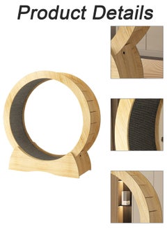 كيدل قطط رياضة عجلة المطحنة 75kg الوزن الأقصى جولة حافة قابل للتعديل سرعة قابل للفصل تصميم مثاليّ لأنّ داخليّ قطط داخليّ قطط يركض عجلة  - Image 3