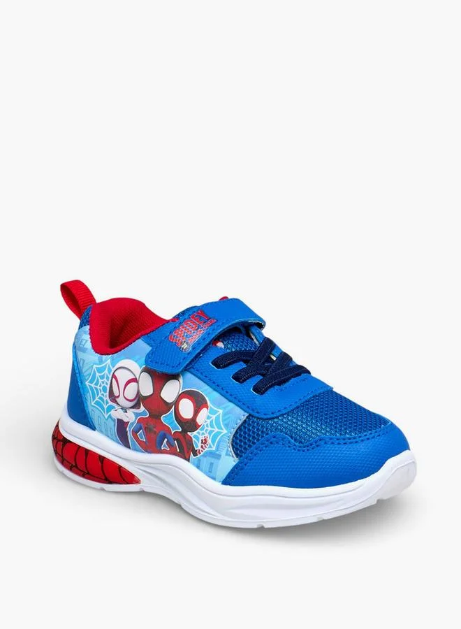 MARVEL Boys Light-Up Ankle Sneakers