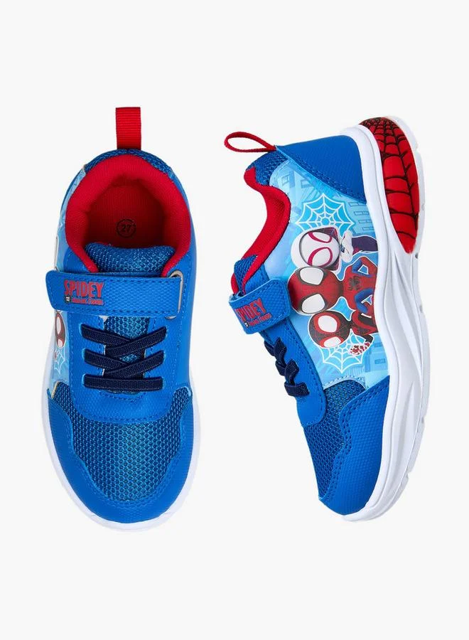 MARVEL Boys Light-Up Ankle Sneakers