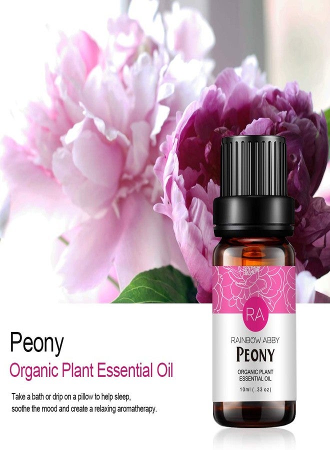 Rainbow Abby 2-Pack Peony Essential Oil 100% Pure Oganic Plant Natrual Flower Essential Oil for Diffuser Message Skin Care - 10ML - Image 4