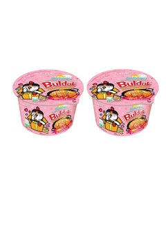 Samyang Samyang Carbonara Buldak Hot Chicken Flavor Ramen Noodles 80g Bowl  *2  - Image 1