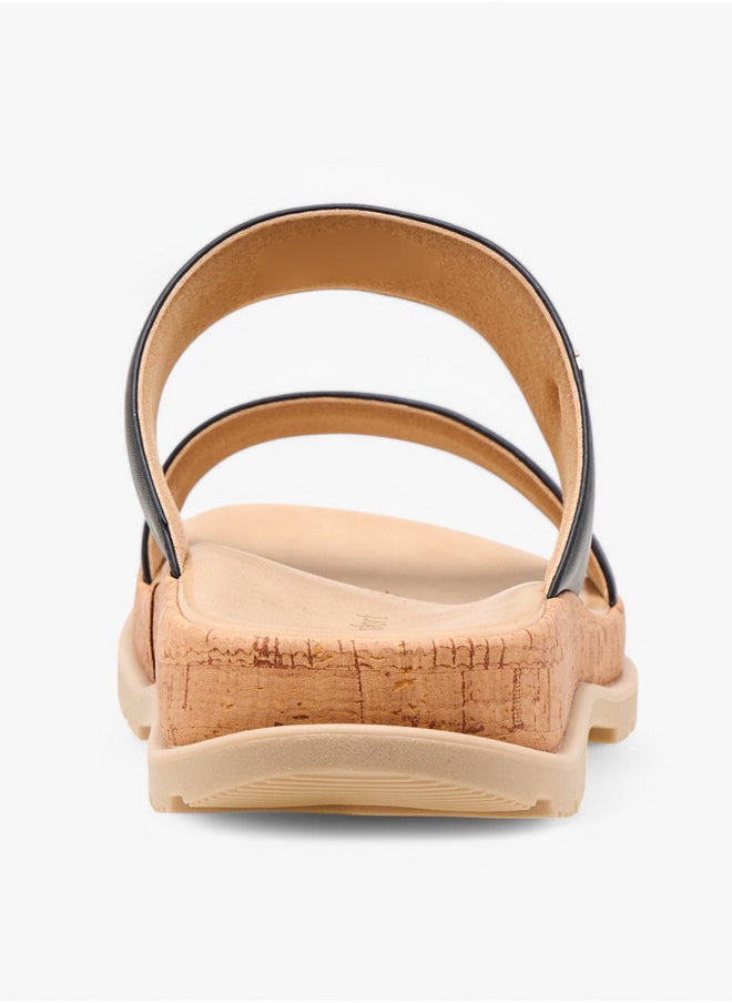 Le Confort Solid Slip-On Sandals  - Image 5