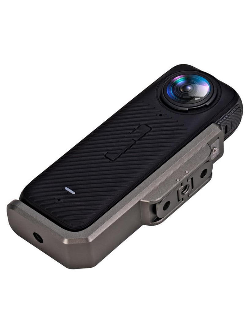 Horizontal Bracket Shooting Adapter For Insta360 X4 1/4 Interface Metal Protection Mount For Insta 360 X4 Camera Accessories Stabilizer Grip Support  - Image 5