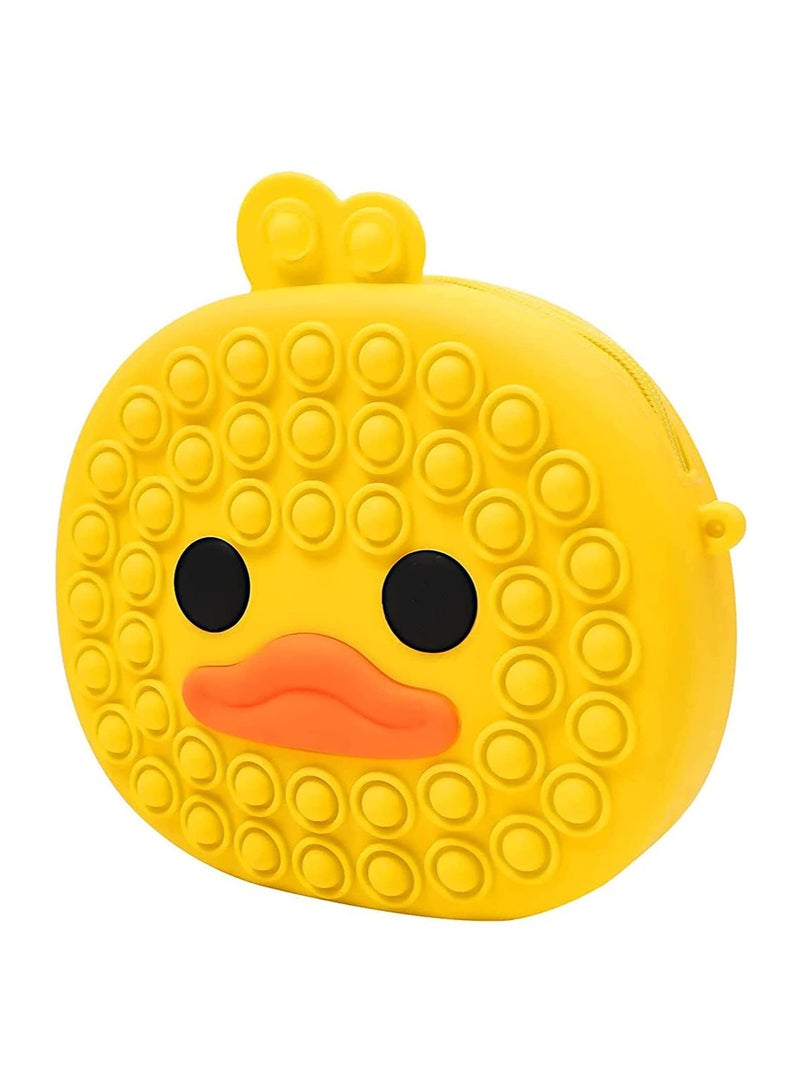 Prime by javaudan Prime Cute Bag Pops Fidget Toys Push It Bubble Stress Reliever Duck Simple Dimmer Anti stress Children Sensory Toys Backpack - Image 2