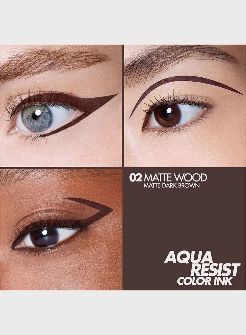 MAKE UP FOR EVER Aqua Resist Color Ink - 02 Matte Wood