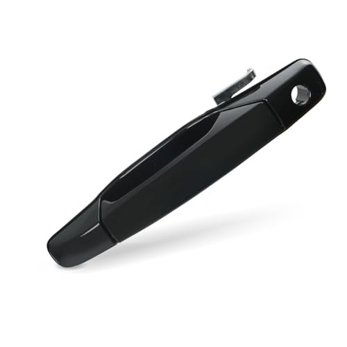 BELKEBIR Black Exterior Door Handle Front Left Driver Side Compatible with 2007-2014 Chevy Silverado Suburban Avalanche Tahoe, GMC Sierra Yukon, Cadillac Escalade Replaces 15915149, 20828258, 22738721 - Image 1