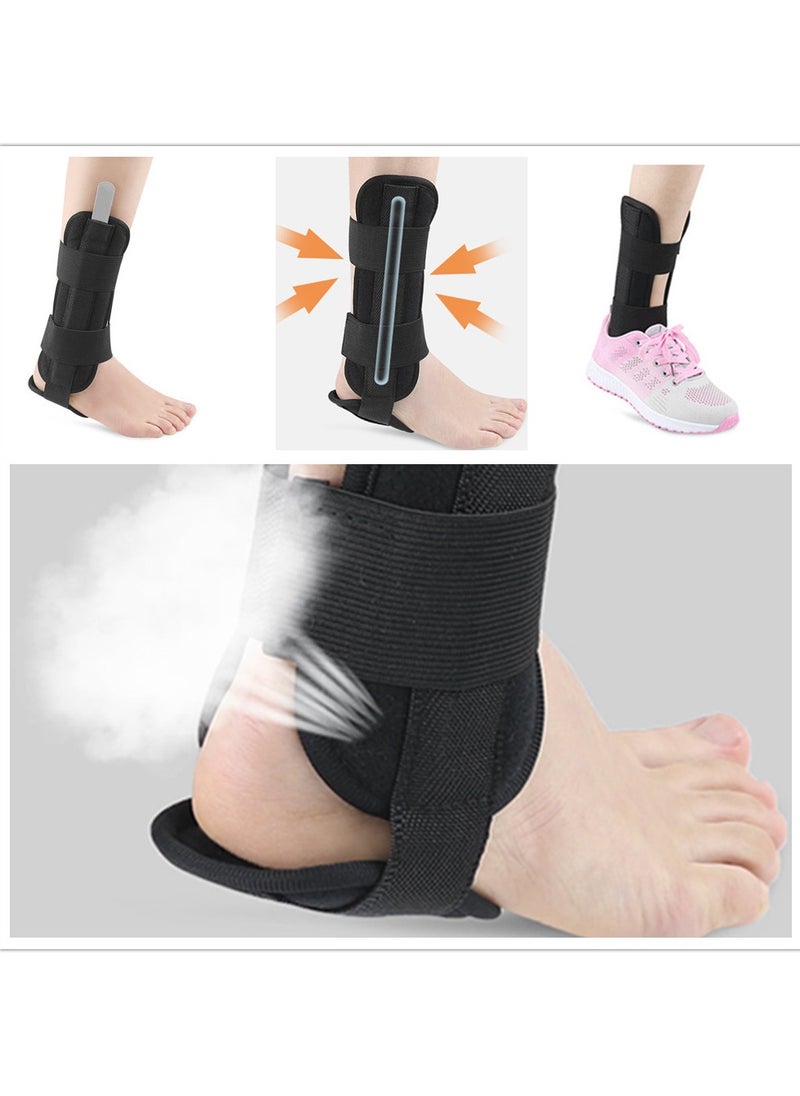 Beauenty - Ankle Brace,Ankle Splint for Injury Recovery Tendonitis Relief,Ankle Support Brace, Adjustable Lace Up Ankle Stabilizer Support - Image 1