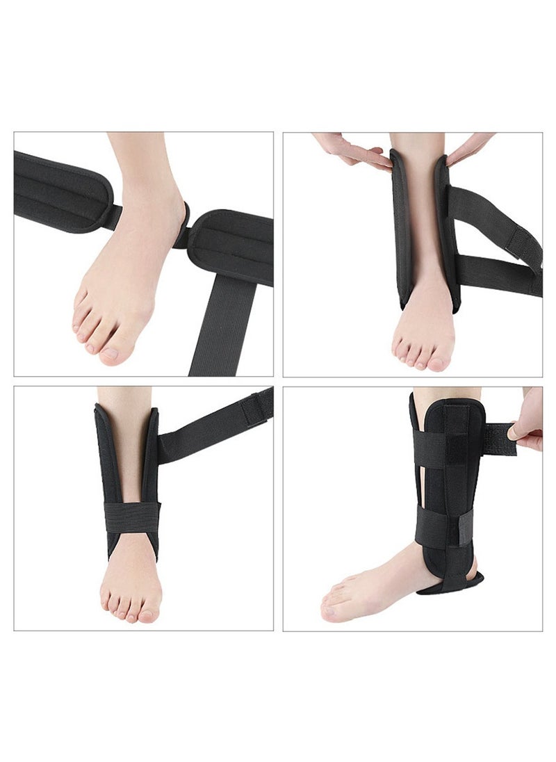 Beauenty - Ankle Brace,Ankle Splint for Injury Recovery Tendonitis Relief,Ankle Support Brace, Adjustable Lace Up Ankle Stabilizer Support - Image 1