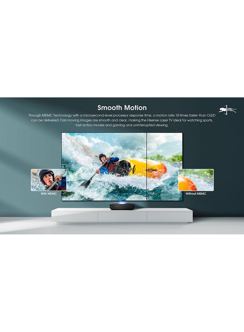 Hisense 100 inch 4K UHD+HDR Smart Laser Ambient Light TV 100L5  (Brand New) 100L5 Black - Image 5