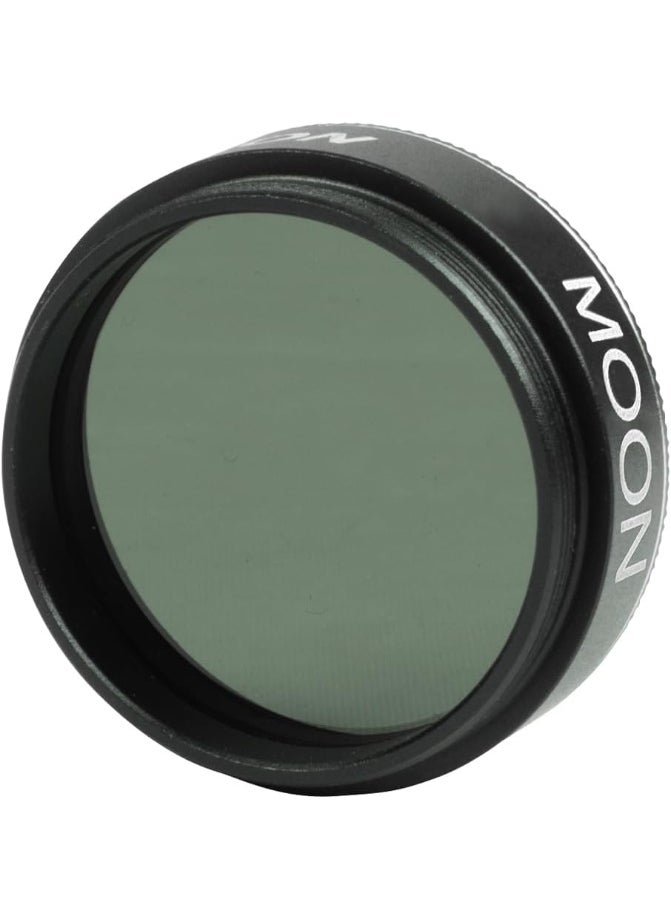 Celestron Celestron 94119-A 1.25 inch Moon Filter - Suitable for Lunar Observation, Extra Bright Planets or Terrestrial Viewing Over Sand or Snow, Black  - Image 1