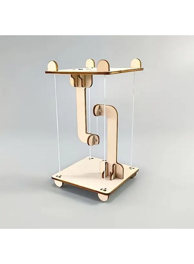 Creative Structure DIY Wooden Science Craft Mini Tension Model - Image 4