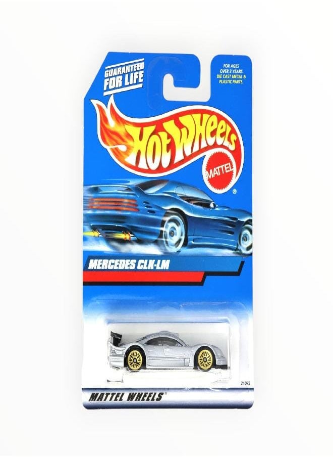 HOT Hot Wheels 1999-926 SILVER Mercedes CLK-LM 1:64 Scale  - Image 1