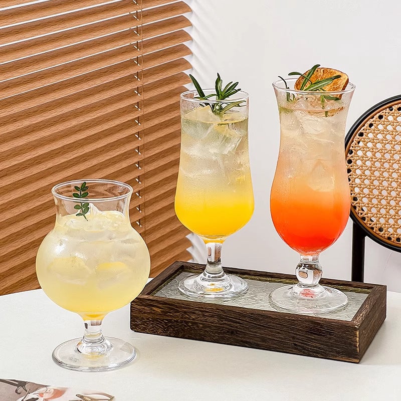 Glass Martini Juice Cup - Image 2