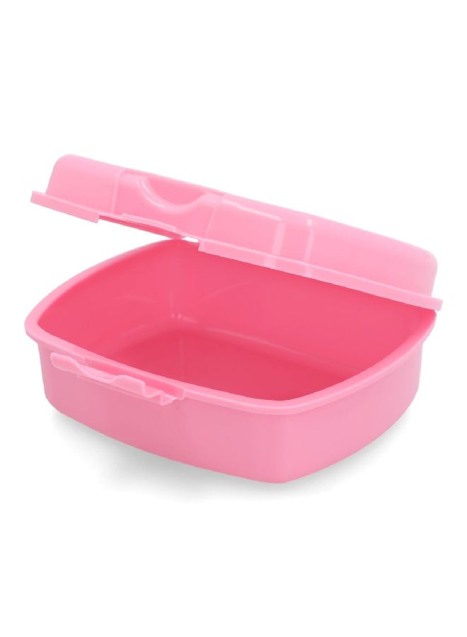 STOR Urban Minnie Mouse Theme BPA-Free Plastic Sandwich Box Pink 6.7 x 18.1 x 13.9 cm 74438  - Image 2