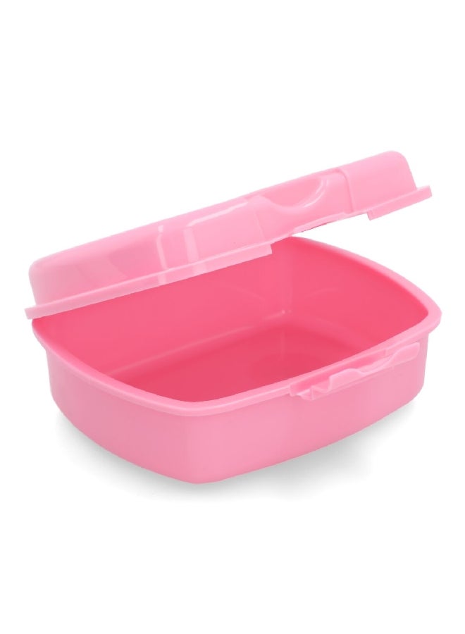 STOR Urban Minnie Mouse Theme BPA-Free Plastic Sandwich Box Pink 6.7 x 18.1 x 13.9 cm 74438  - Image 3