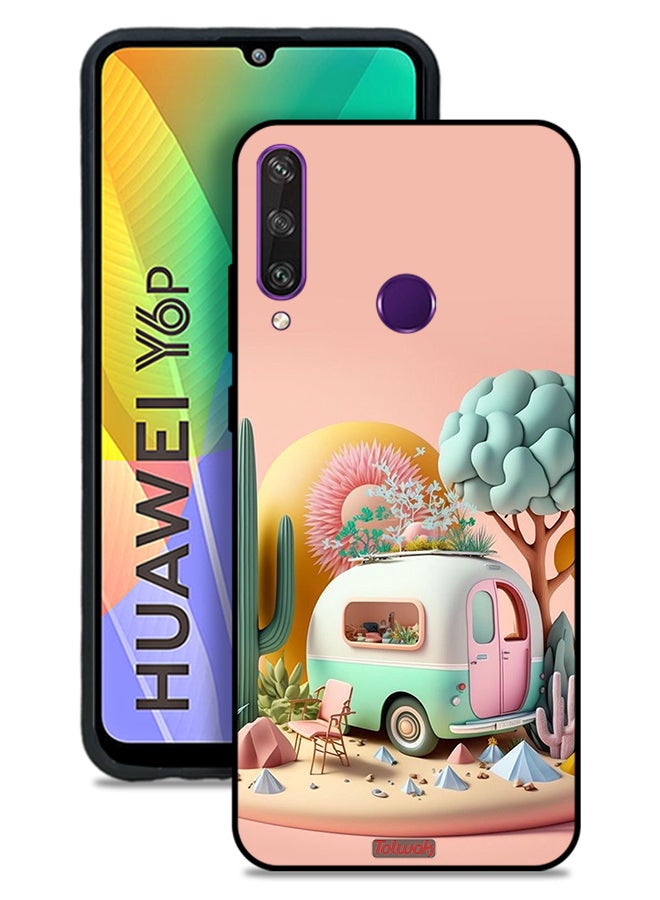 Tolwak Huawei Y6p Protective Case Cover Senercy Art - Image 1