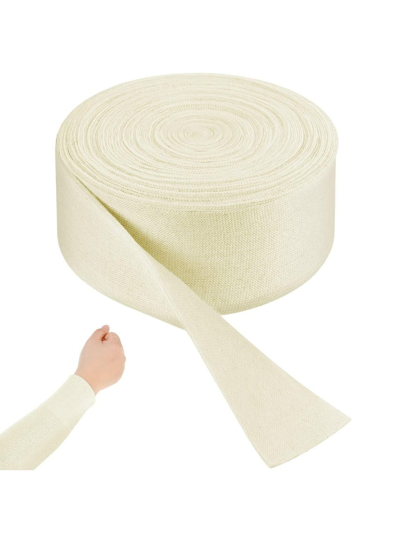 Economy Cotton Stockinette Tubular Bandage Comfortable Arm Leg Knee PreWrap for Pre-Splinting or Casting Fabrication Tubular Arm Stocking Tube Bandage (3 Inch x 11 Yard) - Image 1