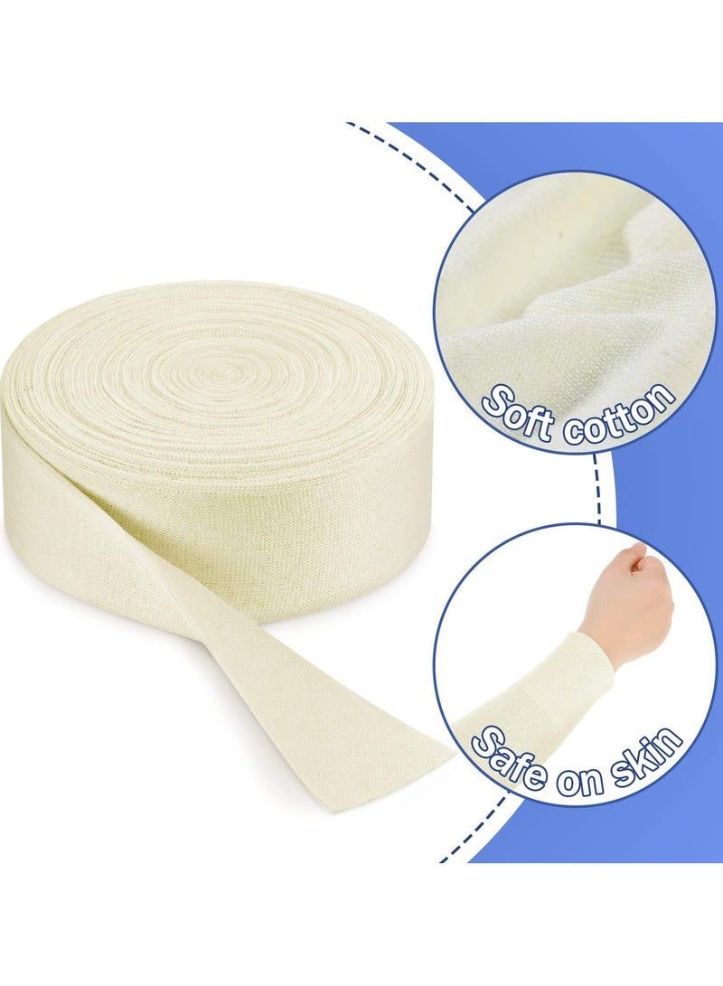 Economy Cotton Stockinette Tubular Bandage Comfortable Arm Leg Knee PreWrap for Pre-Splinting or Casting Fabrication Tubular Arm Stocking Tube Bandage (3 Inch x 11 Yard) - Image 2