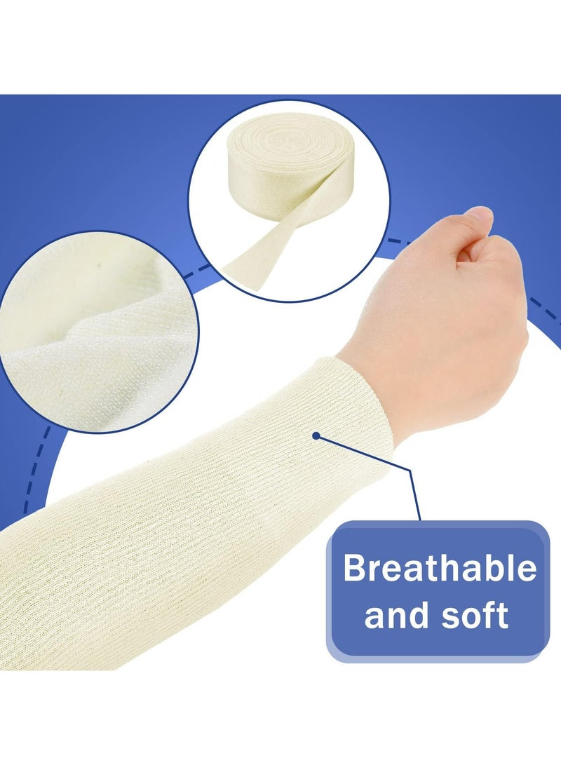 Economy Cotton Stockinette Tubular Bandage Comfortable Arm Leg Knee PreWrap for Pre-Splinting or Casting Fabrication Tubular Arm Stocking Tube Bandage (3 Inch x 11 Yard) - Image 4