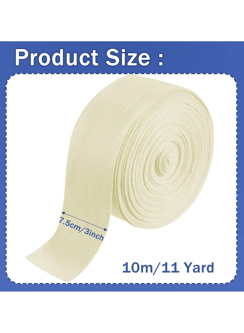 Economy Cotton Stockinette Tubular Bandage Comfortable Arm Leg Knee PreWrap for Pre-Splinting or Casting Fabrication Tubular Arm Stocking Tube Bandage (3 Inch x 11 Yard) - Image 5