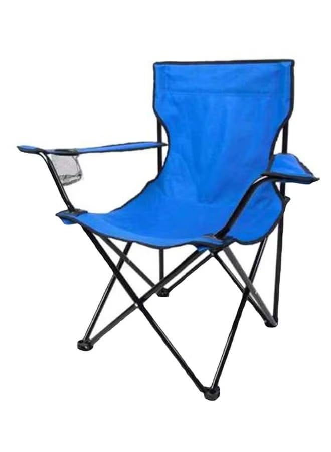 Derovan Portable Folding Camping Chair – Lightweight, Multicolor, with Cup Holder & Side Pocket for Beach, Fishing, Outdoor - Image 2