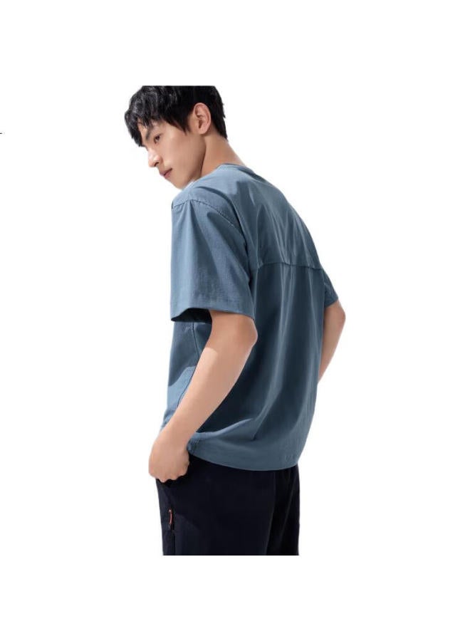 Beneunder Men'S Short Sleeve T-Shirt Outdoor Lightweight Cool Breathable Father'S Day Gift Cc143 Twilight Black Xl - Image 3