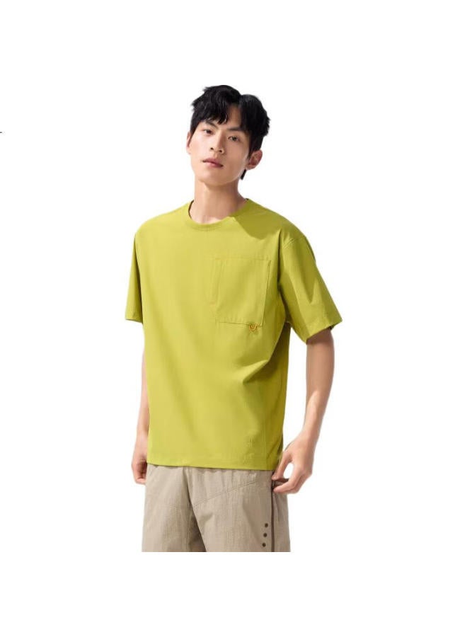 Beneunder Men'S Short Sleeve T-Shirt Outdoor Lightweight Cool Breathable Father'S Day Gift Cc143 Twilight Black Xl - Image 2