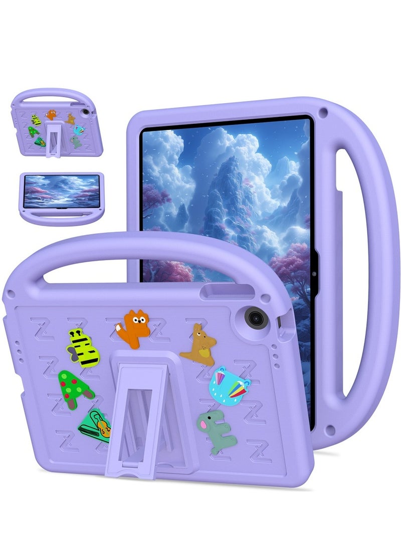 جراب حماية للأطفال لجهاز Lenovo Tab 10.1 بوصة 2025 TB-311/M10 10.1 بوصة 2025/ ZhaoYang Tab K10C/K10 الجيل الثاني 10.1 بوصة 2025/ S10 10.1 بوصة 2025، غطاء مقاوم للصدمات مع حامل حزام الكتف - Image 2