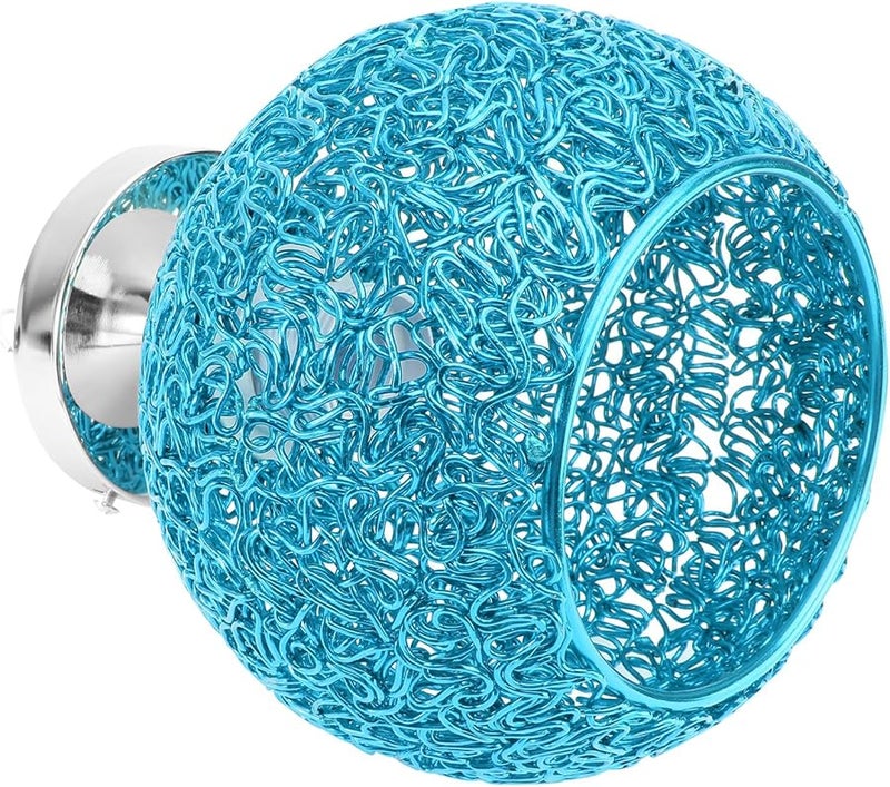 مصباح سقف أزرق حديث للشرفة والممر والرواق، سهل التركيب، مصنوع من الألومنيوم والبلاستيك - Image 2