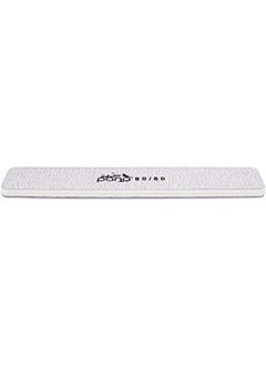 Pana Usa 10 Pcs Professional Nail Files Buffers Jumbo Size Double Sided Emery Board Washable - For Natural & Acrylic Manicure Pedicure Tools Home And Professional 10 Pieces Pack (Zebra, Grit 80/80)  - Image 5