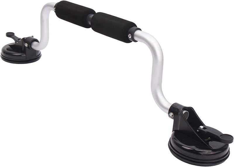 klarako Kayak Suction Cup Holder, Canoe Load Assist Rack for Mounting Kayaks and Canoes to Car Roof, Boat Roller for Travel - Image 1