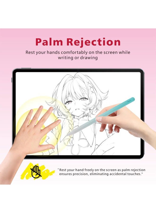 Milikilo Stylus Pen for iPad,14Mins Fast Charge for Apple Pencil,Palm Rejection,Tilt Sensitivity, Pen for iPad11/10/9/8/7/6, Pro 12.9"/11"/13" M4, Mini 6/5, Air 5/4/3/11"-13" M2/M3 with Polishing Cloth - Image 3